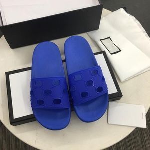 Fashion-Men Women Sandals Дизайнерская обувь Luxury Slide Summer Fashion Wide Flat Slippery