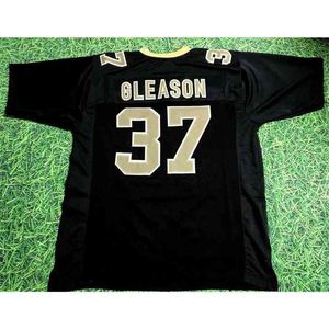 Chen37 Custom Men Youth Women Steve Gleason Football Jersey Size S-5XL أو مخصص أي اسم أو قميص رقم
