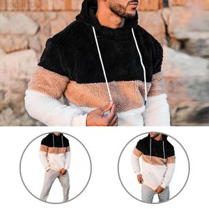 Casual Top Color Block Men Sweater For Travel Sweater Hoodie Casual Top Color Block Men Sweater For Travel L220801