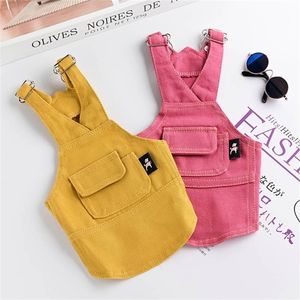 Jeans Dog Clothes Pet Matching Clothing For Coat Jacket s Pets French Bulldog s Hoodies Costume T200710