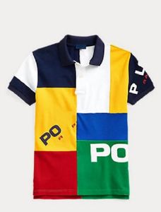 ポロスTシャツ半袖デザイナー2024年夏、新しいポロシャツハイエンドカジュアルファッションメンズステッチラペル100％コットンS-5XL