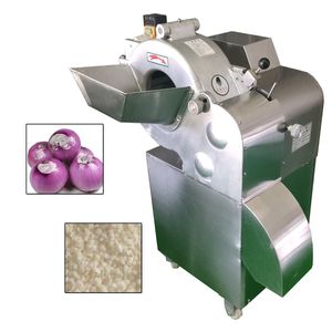 Commercial Vegetable Cutting Machine Cabbage Chilli Onion Dicing Machine Vegetable Slicer Machine Electric Stuffing Machine