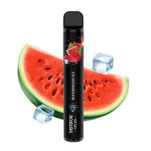 Tesisat Vapes Puff 800 Pods Tek Kullanımlık Sigara Kalem TPD Onaylı Tastefog Toptan 11 Tatlar İngilizce İspanyol Paket