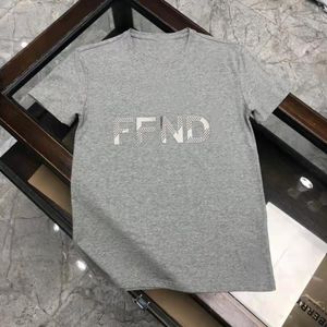 Roupas de grife masculinas famosas camisetas masculinas de alta qualidade com estampa de letras gola redonda manga curta preto branco moda masculina camisetas femininas M-3XL