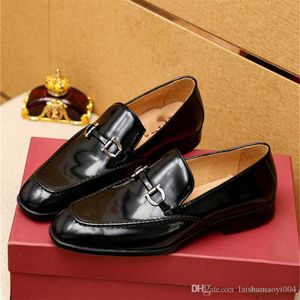 A2 3style Designer de couro genuíno masculino Oxford Shoe Cap Toe Brogue Sapatos de Vestido de Festa de Casamento de Luxúria Sapatos formais para homens38-45