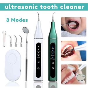 Strona główna ultradźwiękowa Remolus Remover Skalowanie dentystyczne Elektryczne przenośne skaler Sonic Scon Dame Stains Tatar Tablie Zęby białe 220513
