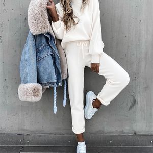 Women Tracksuit 2 قطعة مجموعات ملابس للسيدات.