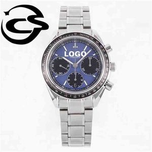 Mergulho Luxo Mechanical Watch HR Factory 40mm Cal.3330 Mágua de movimento multifuncional Relógios