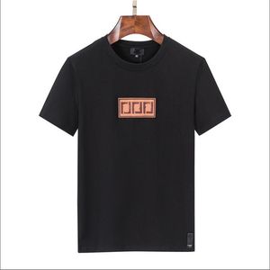 Summer New Men's T-shirts Ice Silk Silk Sleeved Principal Carta de impress￣o de impress￣o Designer Juventude Trend￪ncia Grande Tamanho M-xxxl#813