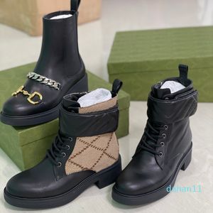 2022-Martin Desert Boot Booties Fahsion Boots 플랫폼 여성 Winter Boots Love Arrow Real Leather Flamingos Chunky Heel