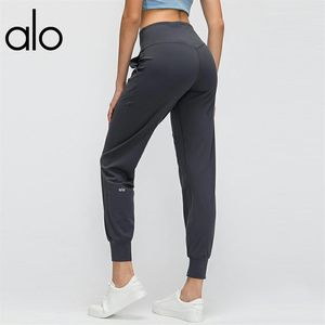 Alo Yoga Pants Women Leggings High Waist Leggings Sports Running Shaping Girl Plus size Pink Black Jogger Sude Training Fitness