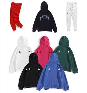 001 Högkvalitativa herr- och kvinnors hoodies märke lyxig designer hoodie sportkläder tröja mode tracksuit fritidsjacka T220809