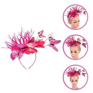 Bandanas Headband Partytea Forfascinator Headpiece Butterflies Hair Hat Hats Crown Costume Accessories FascinatorsBandanas