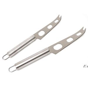 Kitchen Tools 3 Holes Cake Butter Pizza Knives Durable Stainless Steel Cheese Knife Resuable Easy To Clean JLA13304