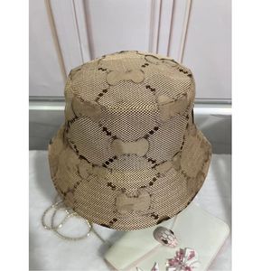 Nowy kapelusz wiadra dla mężczyzn Moda klasyczny Strawberry Designer Women Nylon Hat Fisherman Hat Hat Caps Drop Stat