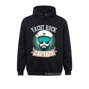 Mäns Hoodies Sweatshirts Cool Yacht Rock Captain Funny Music Lover Boat Leader Gift Hoodie Design Sportkläder för pojkar