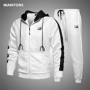 Männer Trainingsanzüge Marke Herren Set Mode Druck Sportswear Frühling Herbst Männer Casual 2 Teile Set Hoodie Hosen Track Anzug 2020 Outfit LJ201126