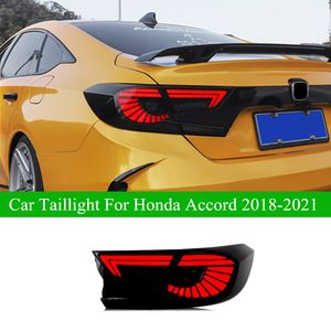 Tail Light For Honda Accord X LED Dynamic Turn Signal Taillight Assembly 2018-2021 G10 Rear Running Brake Fog Lamp Car Accessories