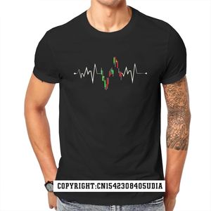 Aktie EKG Investor Trader Heartbeat Börse Unisex Jersey T-Shirt Druck Rife Herren Top T-Shirts Custom 220509