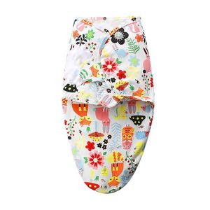 Blankets & Swaddling Muslin Blanket For Borns Boy Girls Swaddle Wrap Envelope Soft Born Baby Sleeping Bag Bedding