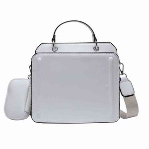 Brand Designer Bags 2022 Fashion Trend Female Party PU Purses Handbags Letter Crossbody Bag Y220704