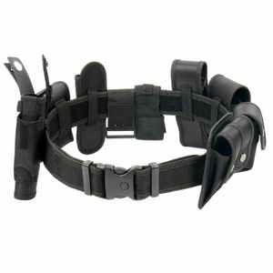 Tactical Outdoor Gadgets Police Security Guard Duty Belt Law Enforcement Modular Nylon Belt on Sale