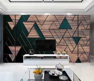 high quality 3D Mural Wallpaper Living room bathroom decor Sofa TV Background creative Wall papel parede 3d