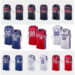 Na85 21 22 75. Miasto Philadelphia Basketball Jersey 76ers James Harden Joel 21 Embiid Tobias 12 Harris 0 Tyrese Maxey Seth Curry Shake Milton