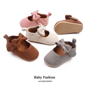 Newborn Baby Shoes Fashion Simplicity Casual Infant Girls Anti-Slip Falt Rubber Sole Toddler First Walkers