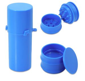 The latest 120x47mm Smoke grinder plastic demolition tobacco -grinding device many styles support custom LOGO