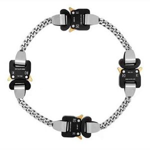 ALYX 2020ss Hero Chain Halskette Männer Frauen Metall Alyx Hero Chain Zubehör Titan Japanese227r