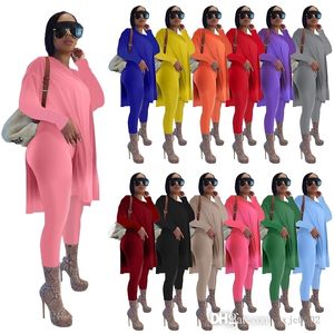 XS-5xl Women Designers TrackSuits Fatsuit Fall Streetwear 2-częściowy zestaw długim rękawem