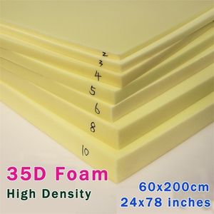 Seat Replacement Foam Sheet Padding Upholstery Foam Seat Cushion High Density 24" Width x 78" Length / 60x200cm 201009