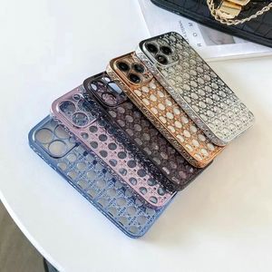 Padrão de strass de moldura totêmica Padrão de strings Soft TPU Casos de telefone para iPhone 13 12 11 Pro xs max xr x 7 8 Plus Cover de caixa suave de luxo