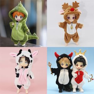 Wholesale bjd animals for sale - Group buy Cute Dinosaur animal monster Doll Clothes for ob11obitsu molly gsc112 BJD Doll Accessories Clothing BJD Baby Clothes