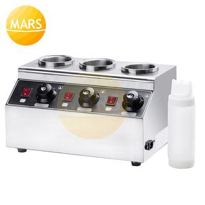 Wholesale electric bread warmer for sale - Group buy Bread Makers Drop In Heated Topping Dispenser Melter Commercial Electric Bottles Sauce Warmer Chocolate Cheese Jams Warming Machin236o
