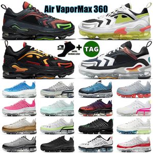 360 Evo Mens Running Shoes Collectors Closet First Använd Triple Black Iridescent Oreo Women 360S AIRAPORMAX360 Outdoor Sports Sneakers Mens Trainers