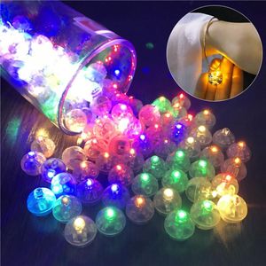 Charms 10st LED Flash Ball Lamp Balloon Light Long Standby Time for Paper Lantern Party Wedding Decoration