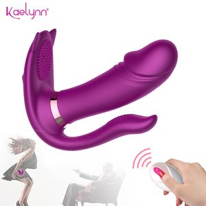 Masturbator Muschi-Dildo, vibrierendes Höschen, 9 Geschwindigkeiten, kabellos, G-Punkt-Vibrator, Faloimitator, sexy Spielzeug, Vaginalkugeln, Frauen