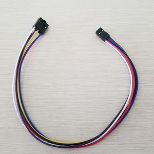 10-poliges auf 6-poliges Dupont-Adapterkabel für Arduino AVR, 30 cm, 24 AWG