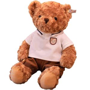 PC CM Cute Teddy Bear Plush Toy Pillow de animal macio para crianças Girls Valentine's Gift J220704