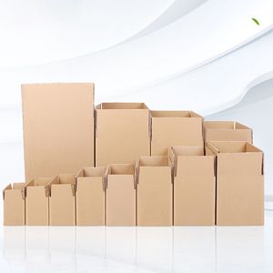 Corrugated boxes express packing box moving shell small carton product packing paper thickening super hard chest