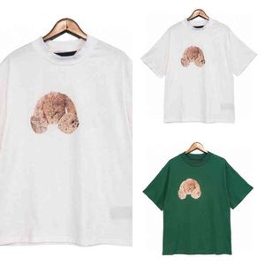 2022 Mens Womens Designers Palm t Shirts for Angels Men s Tops Bear Letter Tshirts Clothing Short Sleeved Tshirt Palms2176 Tshirts Brands R3