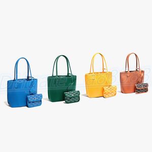 2023 Luxurys Designers tote bag leather mens Wallets card holder Mini Cross Body double sided shopping totes handbag Shoulder Bags pochette Hobo womens