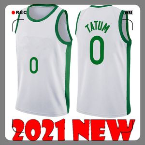 Jayson 0 Tatum Jersey Larry 33 Bird Marcus 36 Smart Jaylen 7 Brown Gordon 20 Hayward Basketball-Trikots mit aufgenähten Logos