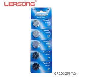 EUNICELL Batteries 1000 pieces / batch of the latest high-quality CR2032 lithium button batteries