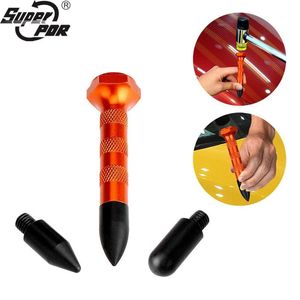 Professional Hand Tool Sets Super PDR 3 Heads Tap Down Pen For Rubber Hammer Ferramentas Set Paintless Dent Repair Hail Removal Tools KitPro