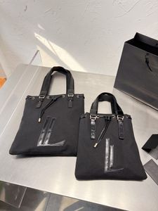 22SS NYA Fashion Lurex Canvas Totes Top High Quality Bag Rives Gauches Shopping Väskor Kvinnor Lyxiga designers axelväska stor kapacitet handväska strandkärlor