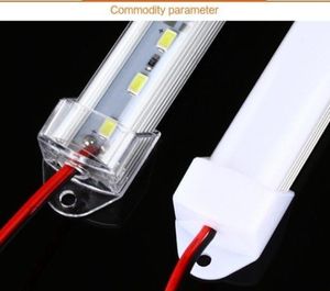 Ampuller 5pcs/lot 20cm/30cm/50cm SMD 5630 12V LED mutfak Dolap Şerit Işıkları Sert Sabit Çubuklar Dolap Tüp Lampled Ampled