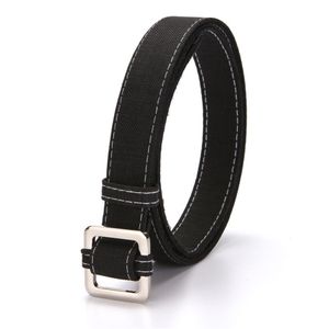 2022 Belts Womens Mens Belt Black Genuine Leather Gold Smooth Buckle with White Box Dust Bag White Gift Bags Card #GA03-20